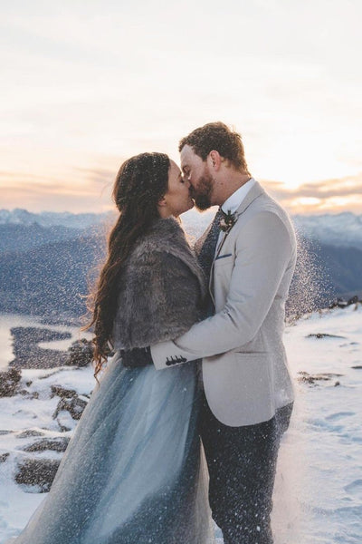 Winter Elopement Outfit Inspiration