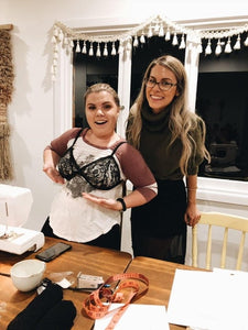 Sew a Bralette Class at Craft Parlour Miami.