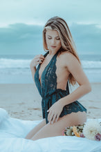 Delilah Emerald Lace Bodysuit