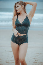 Delilah Emerald Longline Bralette