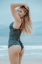 Delilah Emerald Longline Bralette