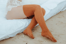 Limited Edition Orange Thigh High Socks