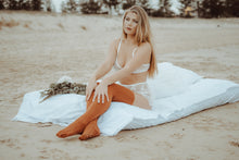 Limited Edition Orange Thigh High Socks