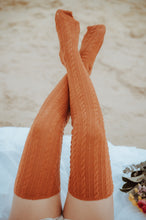 Limited Edition Orange Thigh High Socks