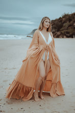 Ophelia Orange Cotton Robe