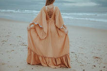 Ophelia Orange Cotton Robe