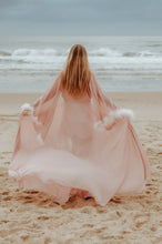 Siren Feather Robe - Pink