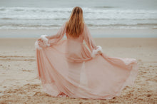 Siren Feather Robe - Pink