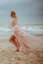 Siren Feather Robe - Pink