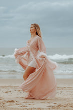 Siren Feather Robe - Pink