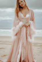 Siren Feather Robe - Pink
