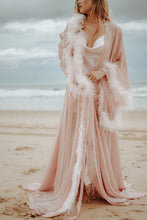 Siren Feather Robe - Pink