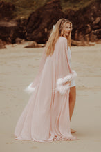 Siren Feather Robe - Pink