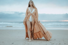 Ophelia Orange Cotton Robe