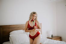 Ivy Red Lace Bralette