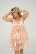 Amelia Pink Tulle Babydoll Set