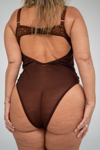 Vilma Chocolate Lace Bodysuit