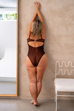 Vilma Chocolate Lace Bodysuit