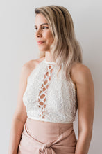 Crops - Halcyon Crop With Ivory Lining