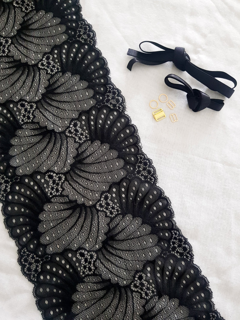 DIY Bra Making Kit - Black – LazyGirlLingerie