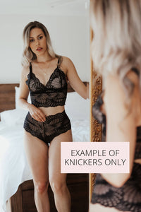 Lace Panties Kit (Black)