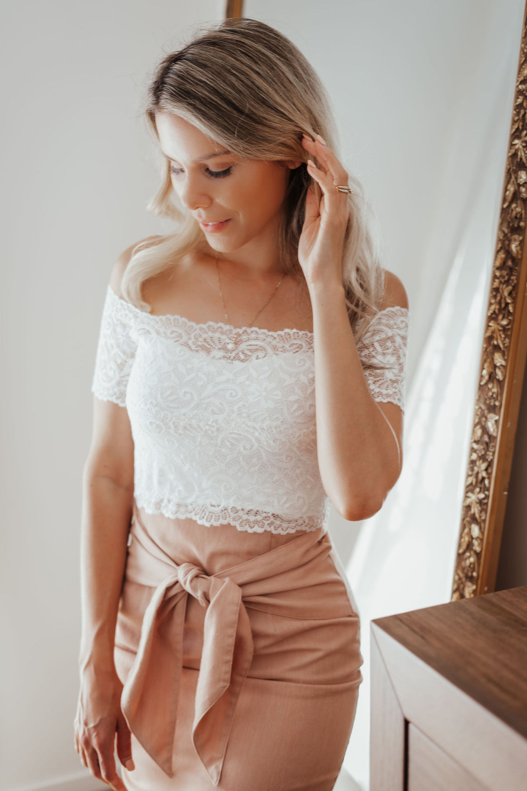 Lucia Lace Top