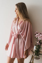 Robe - Margot Pink Circle Skirt Robe